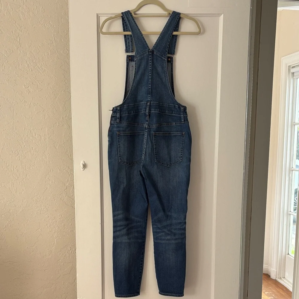Madewell Women's Classic Blue Denim‎ Overalls. Small Petite. EUC